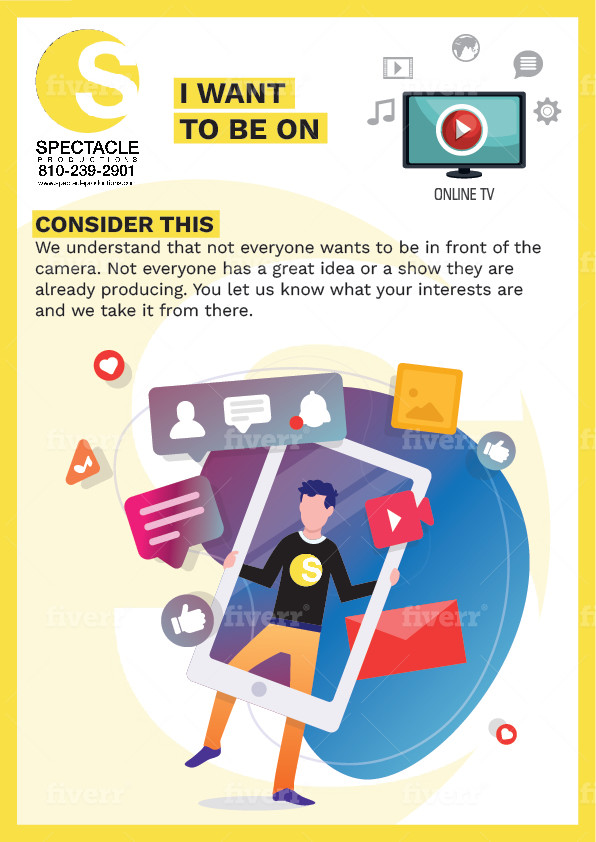 Spectacle-I Want To Be On-Flyer 2of3 copy